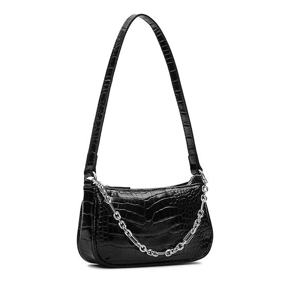 Miraggio Maria Shoulder Bag for Women with Front Chain Strap