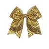 Fermacapelli a coda di rondine con paillettes ricamate per bambini, per cheerleading