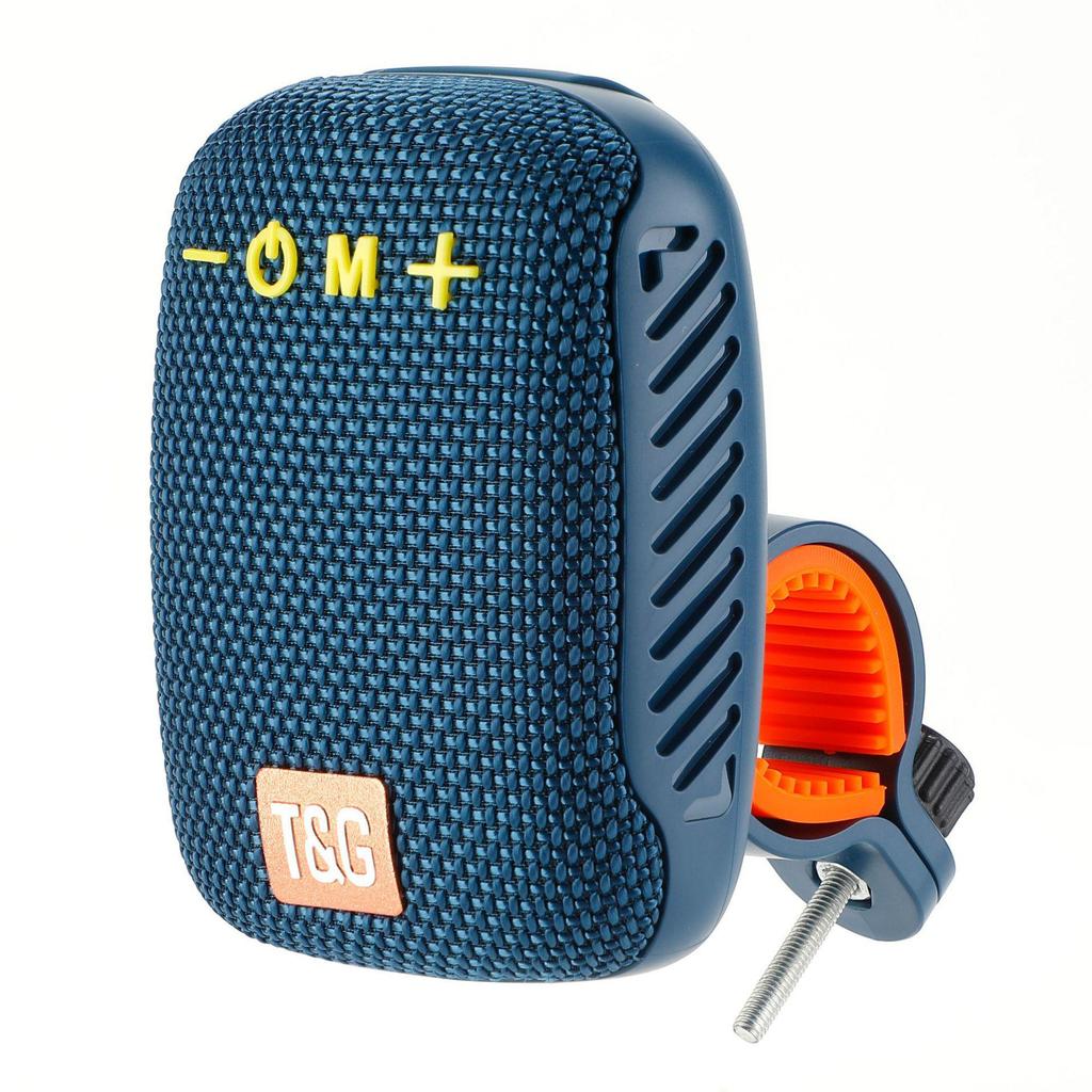 Waterproof Bluetooth Cycling Speaker with Mount - Portable Wireless Subwoofer & Card Slot