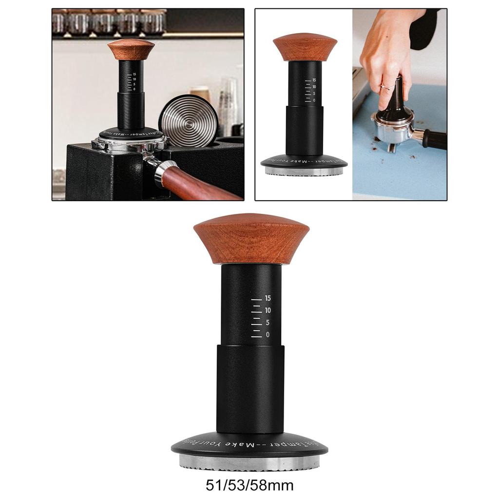 Coffee Tamper Ground Powder Barista Tool Pressing Avoid Agglomeration Loosely
