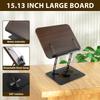 NEW Foldable Reading Stand Books Stand with 360° Rotating Base Cookbook Holder Organizer Bookend For Music Score Tablets Laptops