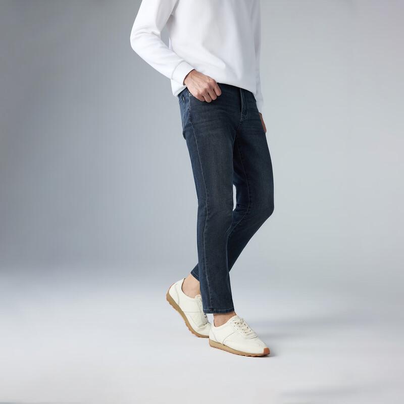 LILANZ Men's Slim Fit Cropped Jeans