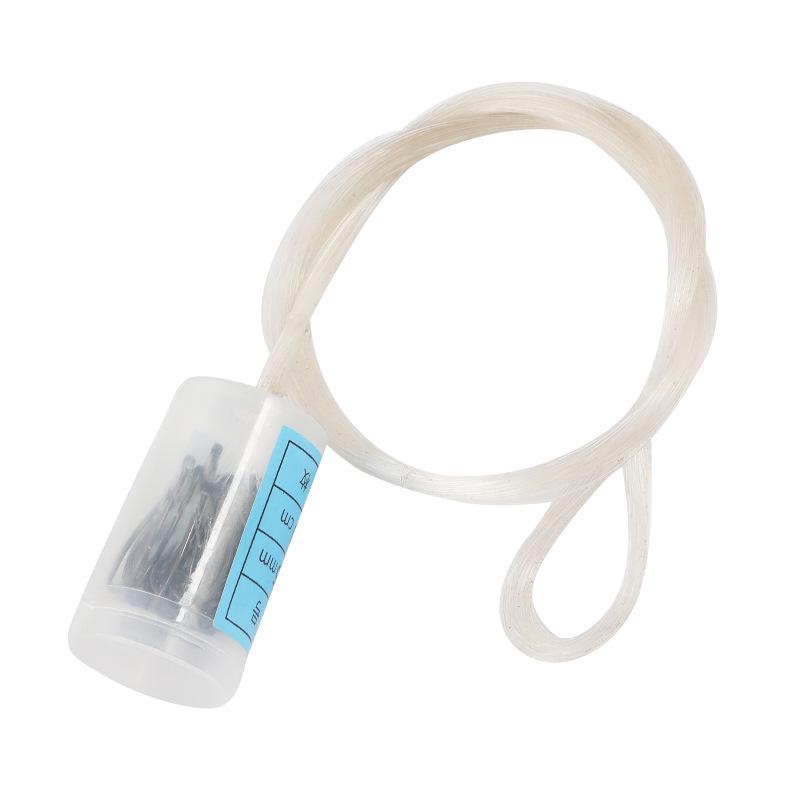 Sea Fishing Pre-tied Circle Hooks with Barbs in Hook Box and Bucket