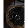 Niche Style Fashion Fancy Fashion Elegant Female Big Circle
