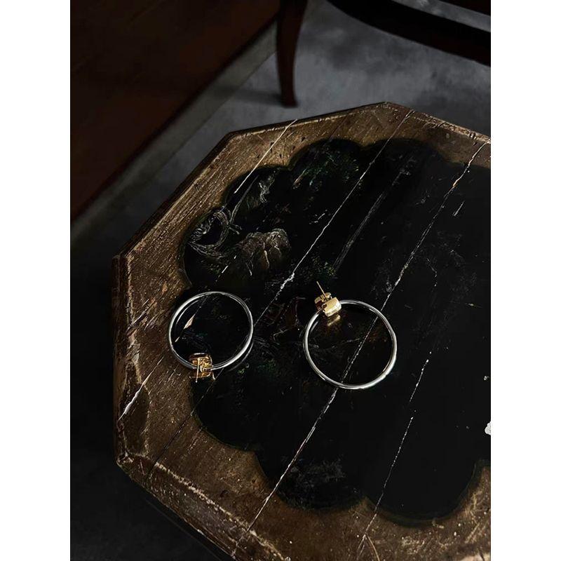 Niche Style Fashion Fancy Fashion Elegant Female Big Circle