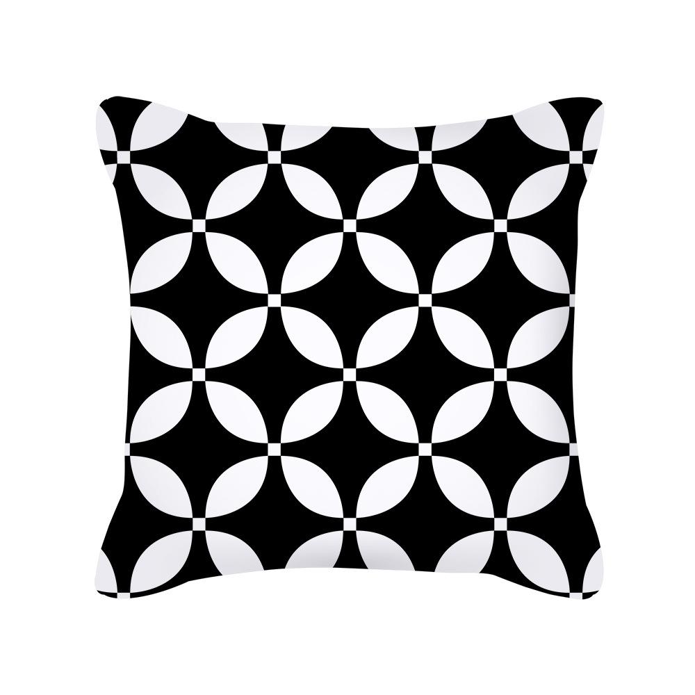 Home Cushion Cover Sofa Throw Pillowcase Modern Geometric Abstract  Office