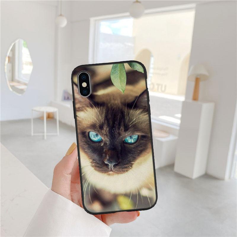 PP22 Cute Siamese Cat Soft Shell Phone Case for Xiaomi Xiaomi Poco M4 M5 M6 M7 X3 X6 X7 F8 Ultra Pro GT NFC