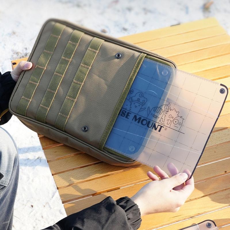 Outdoor Camping Tableware Folding Bowl Plate Cup Filter Chopping Board Portable Picnics Flatware for Outdoor Cooking