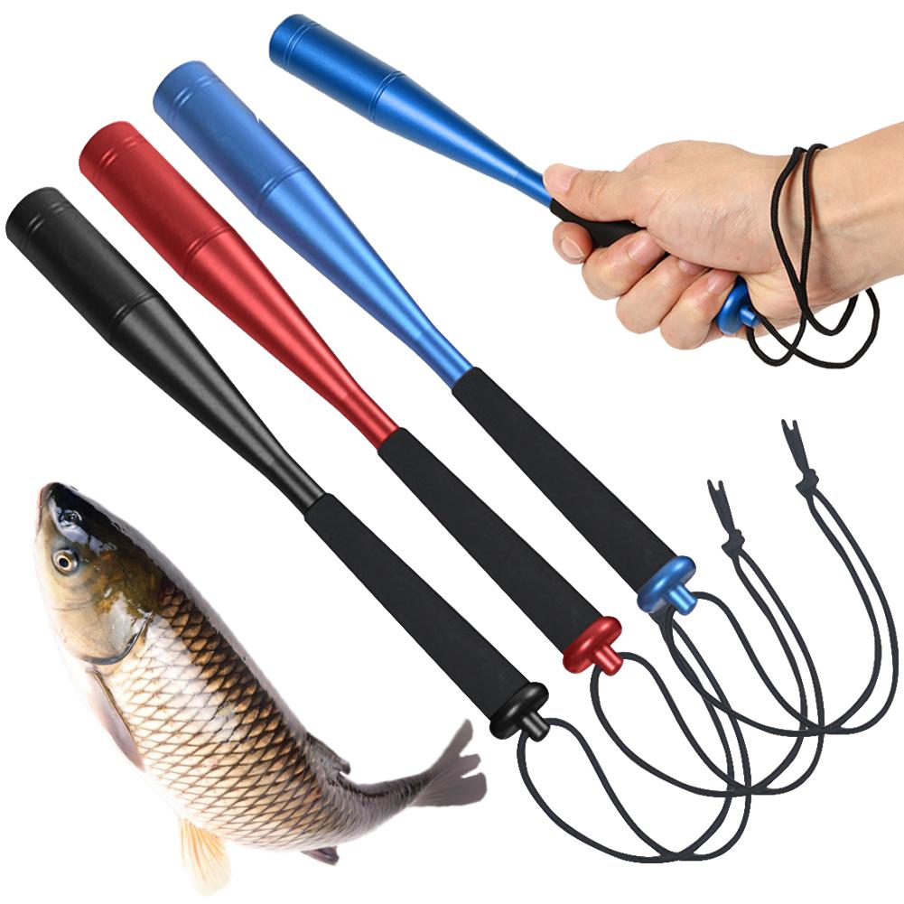Fishing Bat with EVA Handle Beat Fish Rod 24.7cm Fly Fishing Priest Whacker Aluminum Alloy Fishing Tackle