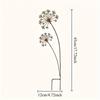 1pc Metal Decorative Garden Stakes Flower Patio Balcony Planter Garden Decor Home Yard Outdoor Decoration Garden Accessories