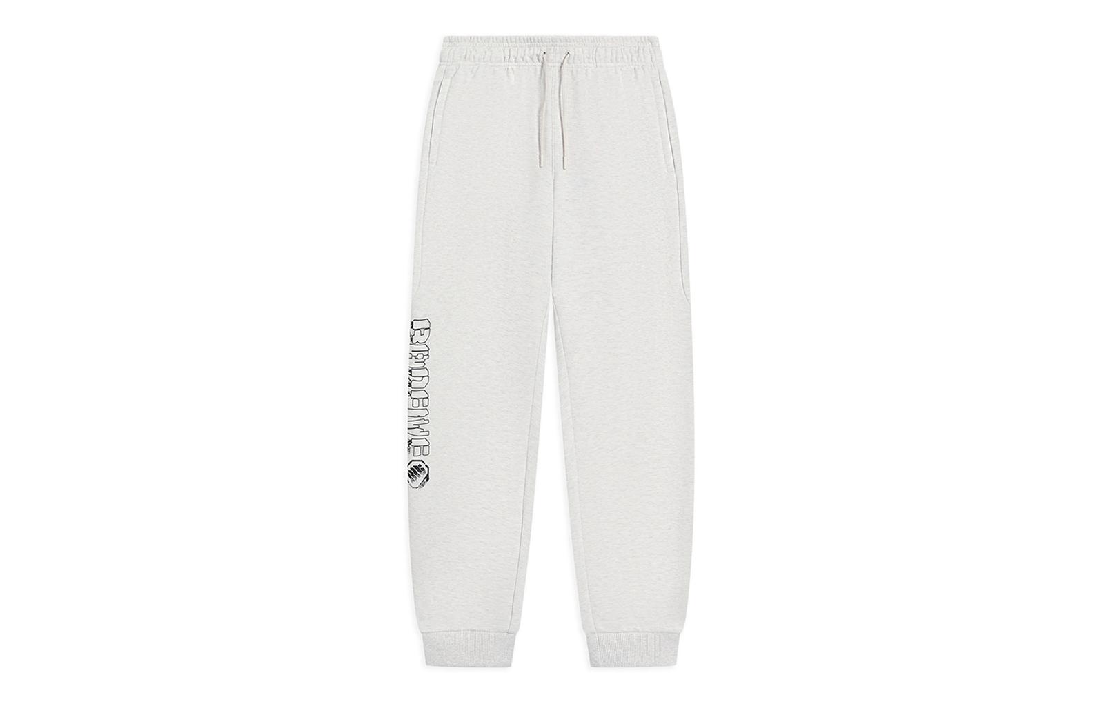 Li Ning Badfive Sweatpants Men s Heather Gray AKLS641-1 M