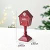 Mailbox Statue Birthday Gift Decoration Red Christmas Sculpture for Hallway Living Room Table Centerpieces Housewarming Bedroom