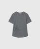 GENERALIDEA Acetate Twist Short Sleeve T-Shirt [Charcoal] / Gf2Lts520