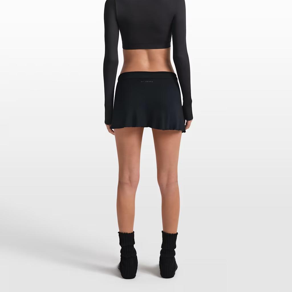 Nike × SKIMS Stretch Knit Lightweight Elastic Knit Versatile Fashion Casual Skirt Women skirts SKIRTSKT10091W-OBD