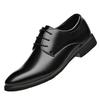 Men's shoes spring soft leather business men's casual leather shoes men's wedding shoes formal leather shoes