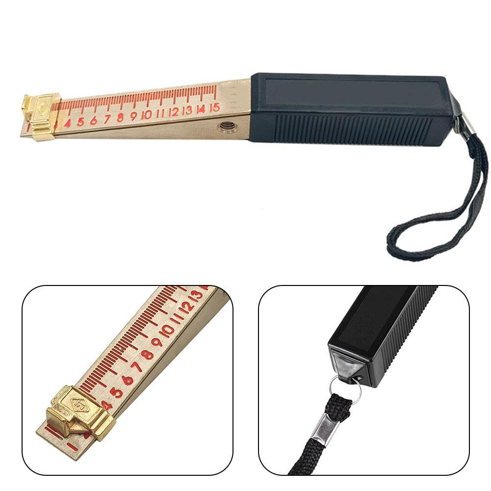 Portable Door Gap Measuring Tool with High Precision 0 2mm Feeler Gauge for Fire Doors and Engineering Applications