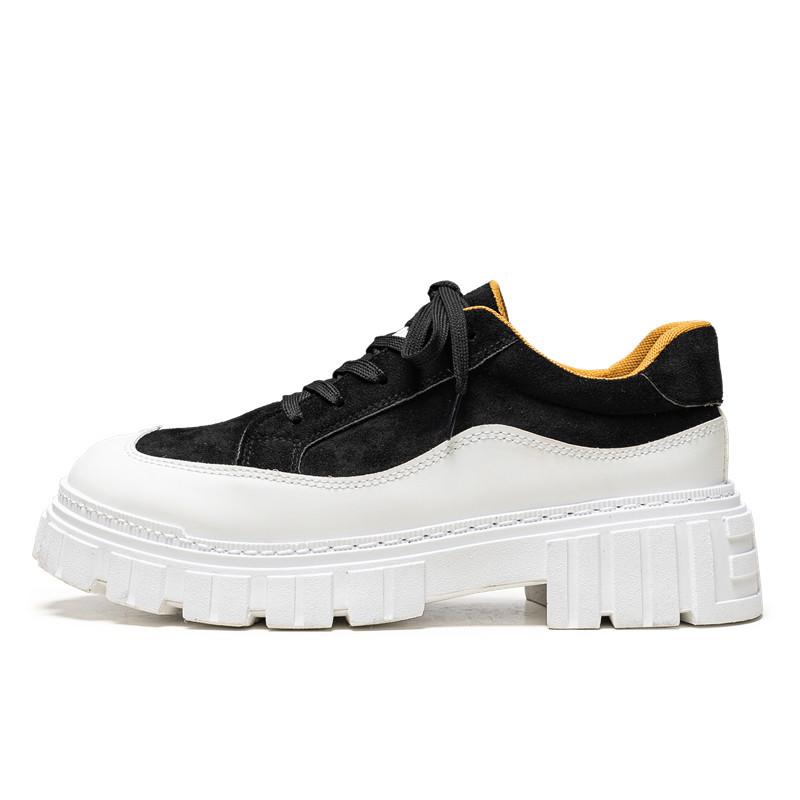 Fashion Casual Shoes Men Chunky Sneakers 2025 New Male Sneakers Black Autumn Shoes Platform Sneakers For Men Comfort Zapatillas Hombre