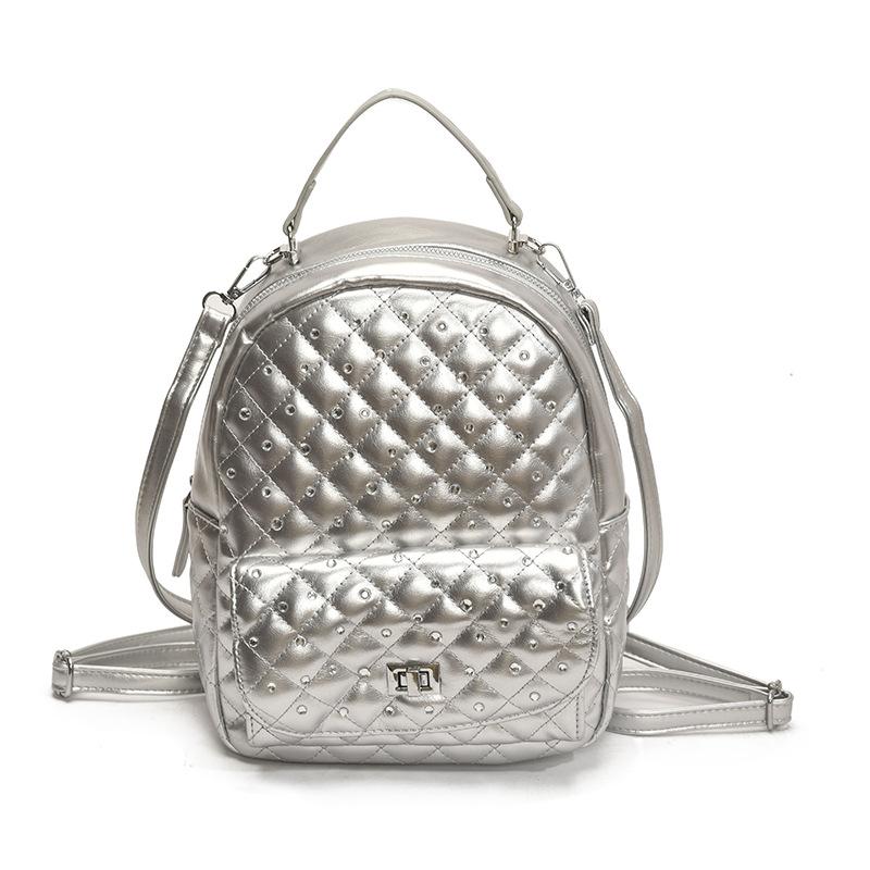 Backpack New Fashion Handbag Chain Versatile Travel Small Backpack