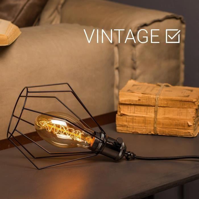 Câble électrique textile - AMARCORDS - Noir - 50 mètres - Rond - Fils naturels