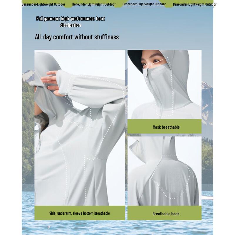Beneath the Banana Tree Women's Sun Protection Ice Silk Jacket