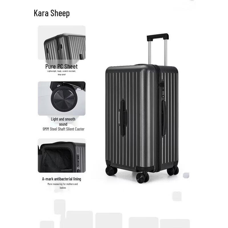 KALA·Y Cloud Lightweight Cube 20-inch Carry-on Luggage