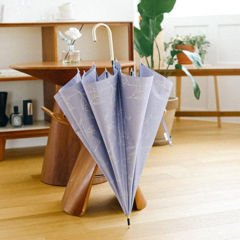 Wpc Flower Drawing Cooling Uv Block Umbrella 81 12623 101