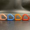 Heart Shaped Photo Stand 3D Printed Table Picture Holder Romantic Number Place Card Clip for Weddings Parties Events Restaurants