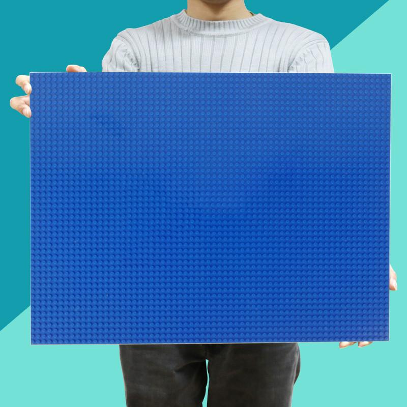 Non-Toxic 48*64 Dots Building Blocks Base Plate Diy Assembled Baseplate Building Blocks Wall Compatible With Brand Gift Toys For Children