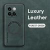 Magnetic Retro Leather Soft Case For Xiaomi 14 Pro Xiaomi14 Pro 5G Wireless Charging Phone Case Cover