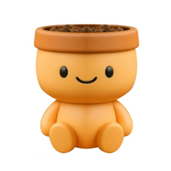 Cat Flower Pot Tabletop Decor Succulents Planter 3D Printed Kitten Plant Pot for Succulents Cactus Home Office Desk Decor