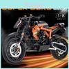 Harley Davidson Retro Motorrad Bausatz Mit ABS-Kunststoff Für Jungen Und Sammler