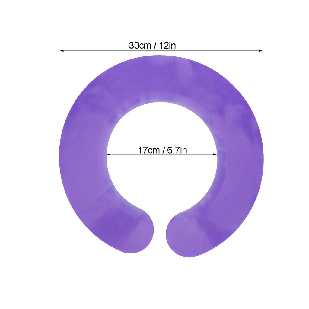 Hair Cutting Collar Strong Toughness Easy Clean Waterproof Comfortable Soft Hair Dyeing Shawl