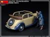 MiniArt Scale Automobile Civilian Travel Plastic Model MA38017 1/35 Set, 1930s-1940s, 4-Piece Set, Kit,