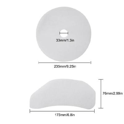 20/25/30/40 Piezas Filtros de Escape Universales para Secadora de Ropa Filtro de Pelusa para Secadora para Panda