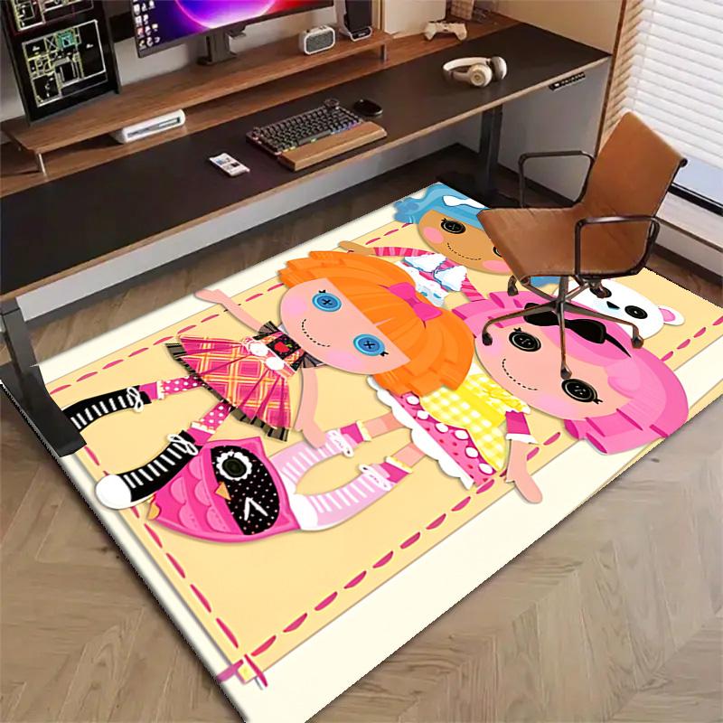 1pc Lalaloopsy4 Design Printed Area Rug Carpet for Bedroom Living Room Home Decor Rugs Mat Non Slip Mat Rug for Bedside