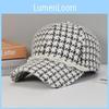 String Plaid Of Pearls Baseball Cap Travel Peaked Caps Outdoor Protection Sun