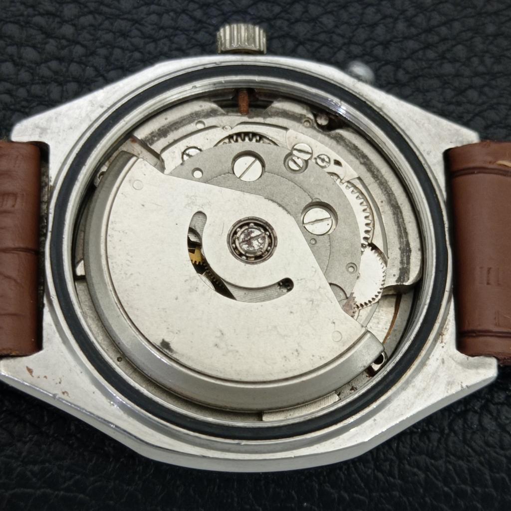 Ricoh R31 AUTOMATIC JAPAN MENS VINTAGE ORANGE COLOR DIAL WATCH A704875-1