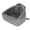 Dog Booster Seat Water Resistant Elevated Pet Car Seat High Density Sponge Filling Detachable Dog
