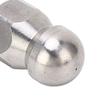 5000PSI High Pressure Washer Nozzle Pipe Dredging Cleaning Nozzle Stainless Steel Jetter Nozzle Ball Head Front 1 Rear 3 Holes G3/8in