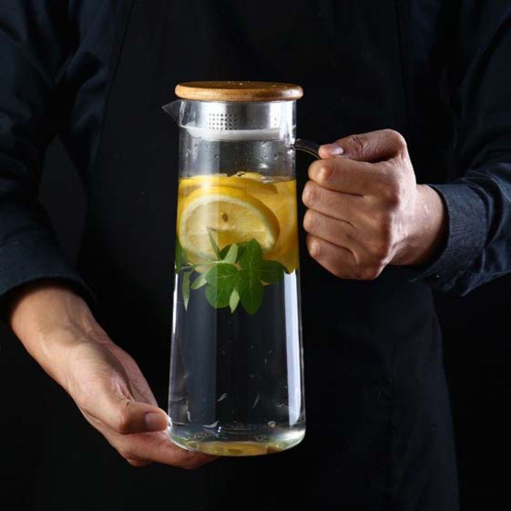 Clear Acrylic Transparent Pitcher 1.0L/1.2L/1.6L Kettle Teapot Water Bottle Beverage