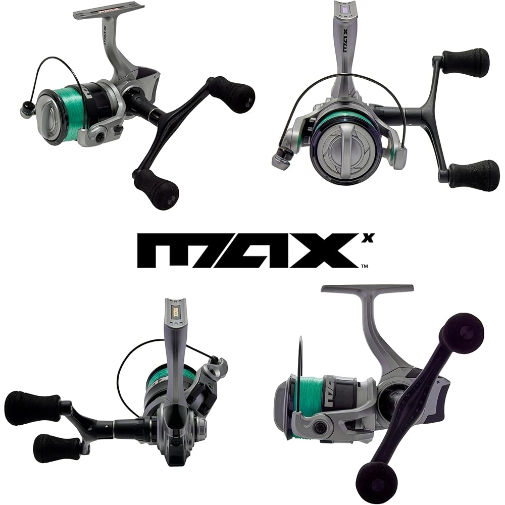 AbuGarcia Max X 2500D Fishing Reel with Line Beginner Friendly Lightweight Durable