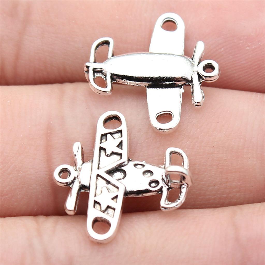 Charms Airplane Ship Pendants Minimalist Jewelry Components QC001