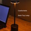 USB Metal Rechargeable Desk Writing Lamp Room LED Bedside Decorative Table Lamp Restaurant Bar Desktop Mood Lighting Night Light