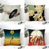 Paintings SSalvador Dali Cushion Cover Eco Linen Pillow Case DoubleSided Print Breathable Durable Zipper Home Decor Gift