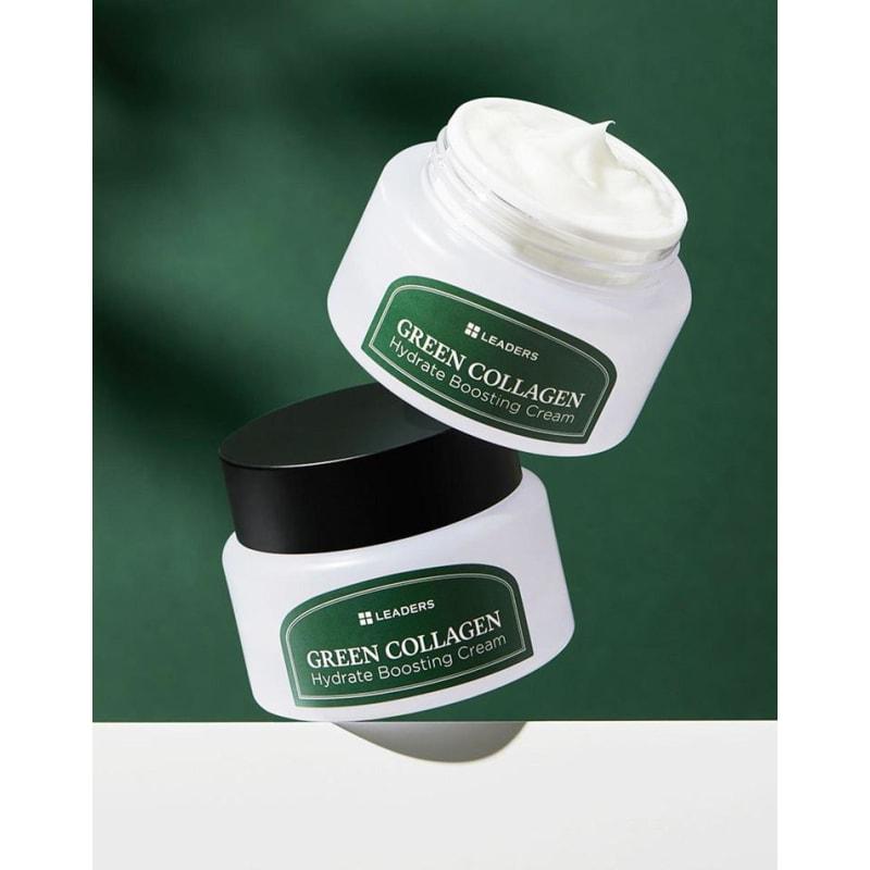 Leaders Green Collagen Hydrate Boosting Cream 50ml
