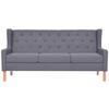 VidaXL Ensemble de Canapé 2 pcs Sofa de Salon Canapé de Salle de Séjour Meuble de Salon Sofa de Salle de Séjour Intérieur 274934