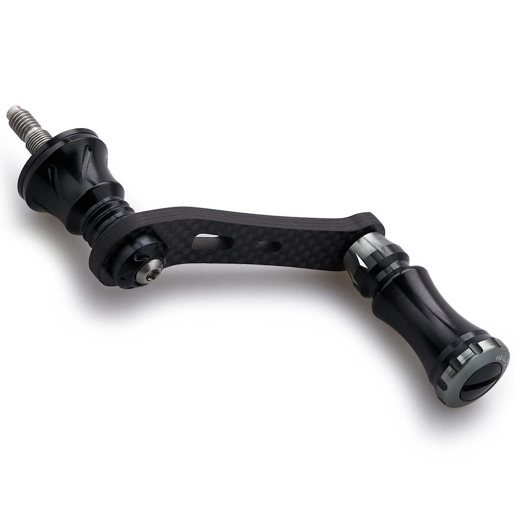 HEIGHTEN 42mm Reel Handle with 15mm Compatible with Shimano and Daiwa Spinning Chess Series for Light Game and Stream Fishing Knob, Reels, (Black &