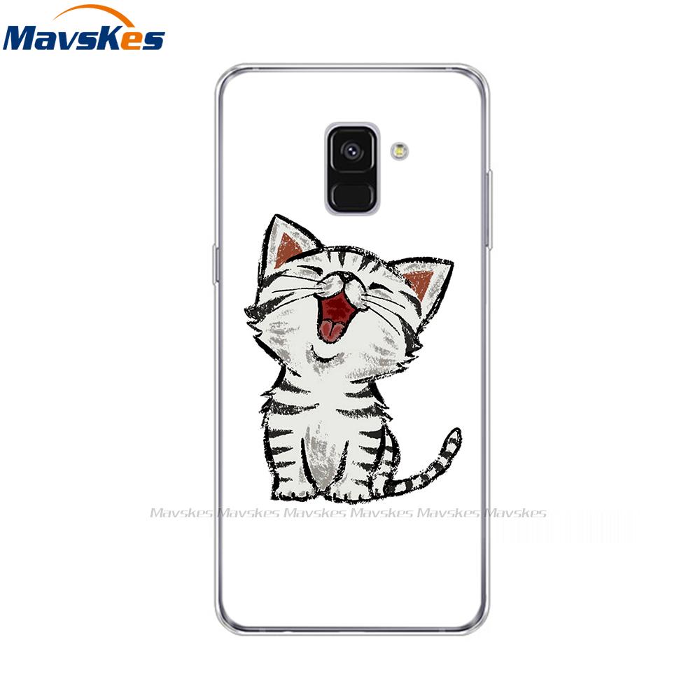 For Samsung Galaxy A8 2018 Case A530 Silicone Cover For Samsung A8 Plus 2018 A730 Soft TPU Case For Galaxy A8 A 8 Phone Shell