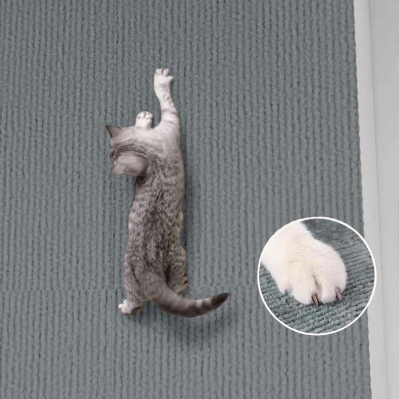 Katzen Anti-Kratz Klettermatte Sofa Schutz Katzen Kratz-Artefakt Selbstklebender Teppich Multifunktionale Katzen Brett Spielzeug