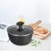 Wooden Handle Milk Pot Non-stick Soup Pot Stew Pot Noodles Pot  Dormitory